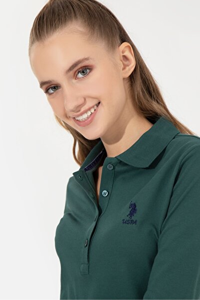 U.S. Polo Assn. Yeşil Kadın Sweatshirt