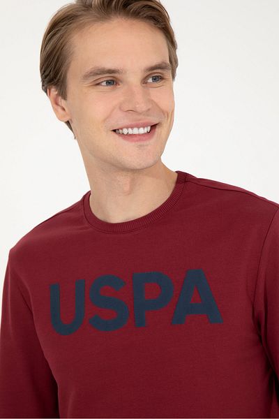U.S. Polo Assn. Men's Red Sweatshirt