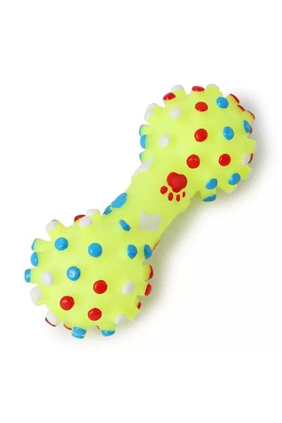 Mixpet 11 Cm Barbed Singing Barbell Dog Toy