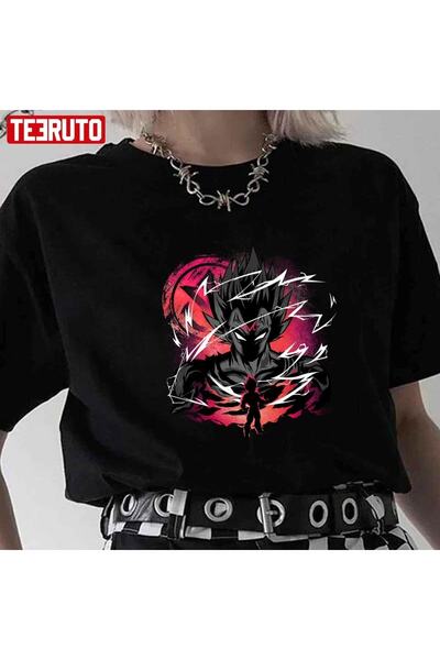 GALASHOP تي شيرت هجوم الأمير الجمالي Dbz Dragon Ball للجنسين