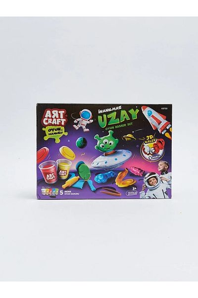 Art Craft 380 Gr Amazing Space Play Dough Set