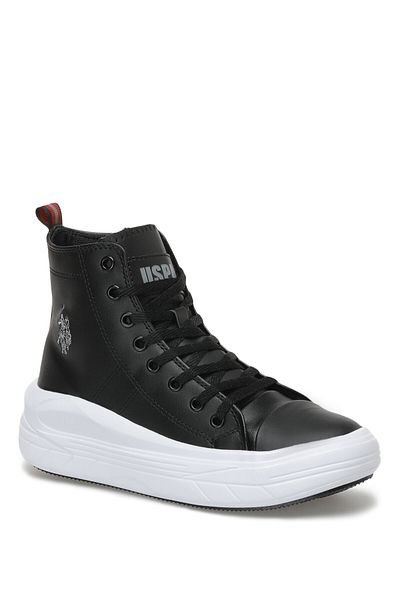 U.S. Polo Assn. U.S. Polo Clementine PU 2PR 101163681 Siyah Kadın Sneakers