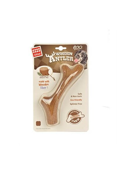 Gigwi Doğal Ağaç Boynuz Küçük Irk Köpek Kemirme Oyuncağı 13 Cm Small
