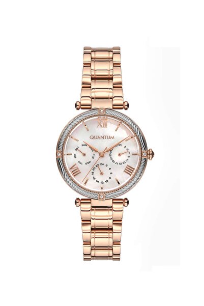 Quantum Iml695.420 5 Atm Çelik Kasa Safir Cam Kadın Kol Saati