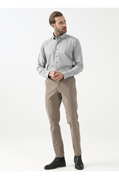 SÜVARİ Normal Bel Normal Paça Slim Fit Bej Erkek Pantolon Pn2020500517