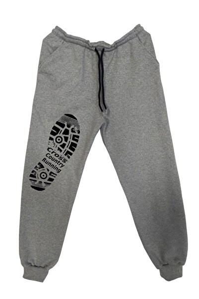 Raf Coll Pantaloni de trening pentru fete/băieți, imprimați digital, tricotaț...