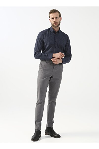 SÜVARİ Normal Bel Normal Paça Slim Fit Gri Erkek Pantolon Pn2020500517