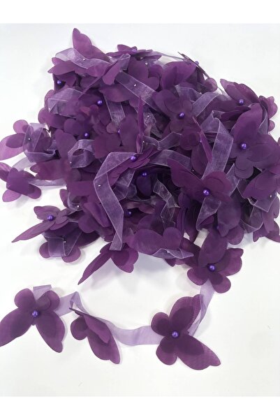 Bride Aksesuar Dünyası Accesoriu Panglică Decorativă Culoare Mov Panglică Las...