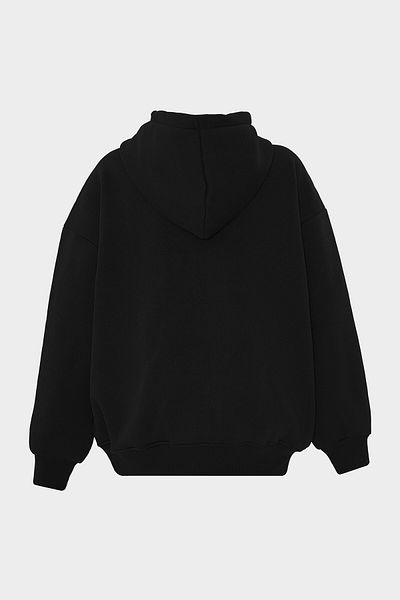 Açelya Okcu Φούτερ με φερμουάρ Oversize Hooded Free Slogan