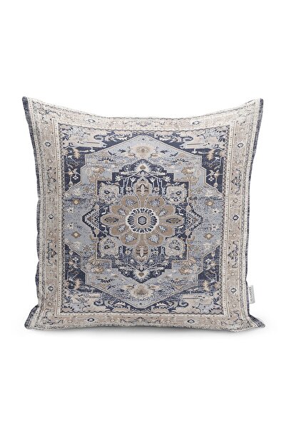 Realhomes Antika Antika Osmanlı Motifli Dokuma Desenli Dijital Baskılı Yastık...