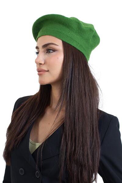 MinaCarin French Painter Felt Beret Keceberew