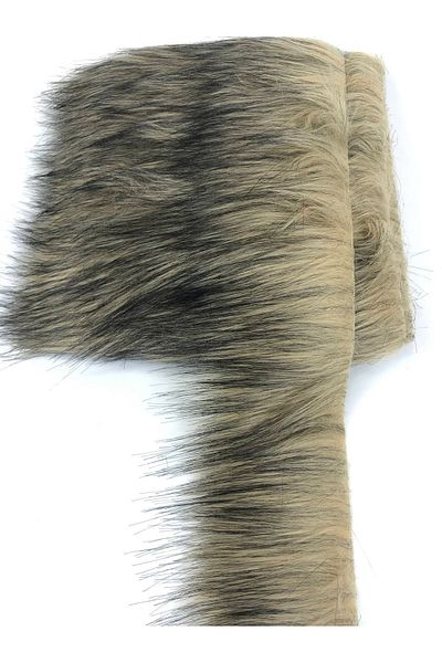 Bride Aksesuar Dünyası Wide Cappuccino Artificial Fur Artificial Plush Ribbon Width 10 cm – Decorative Ribbon