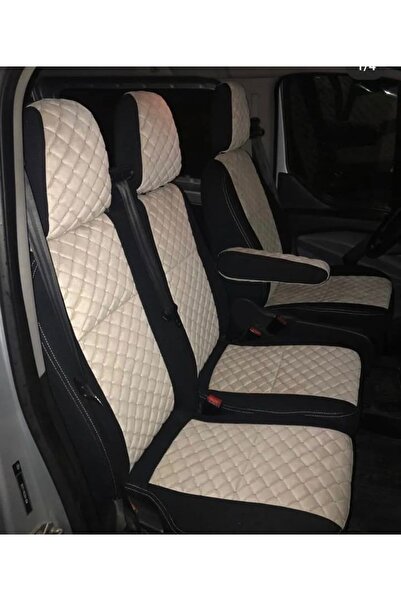 AKINCI طماق فورد مخصص 5 + 1 جلد أسود كريمي