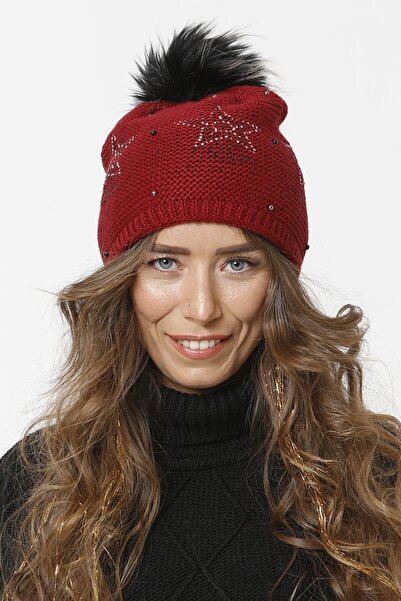 emybox Star Patterned Stoned Pompom Women's Winter Colorful Knitwear Knitted ...