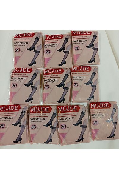 Müjde Γυναικείες κάλτσες δέρματος