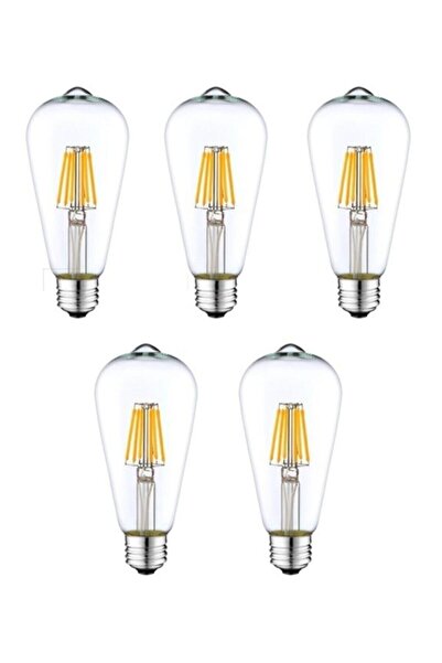 PROICH Grafen St64 4w Günışığı Edison E27 Duy Led Rustik Ampul 1 Adet