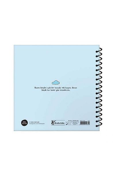 KESKİN COLOR Blocnotes Sharp 16x15cm 50yp. Nu sunt linii de sârmă