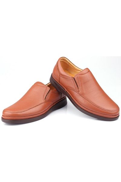 kıvanç kundura Kıvanç Inner Outer Genuine Leather Ultra Orthopedic Casual Men's Shoes