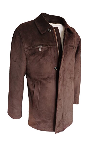 for example Nubuk Deri Özel Üretim Klasik Kesim Mükemmel Işçilik Erkek Mont K...