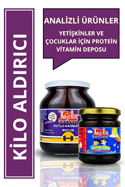 TİJDA Iştah Açıcı, Kilo-aldırıcı Set Yetişkinler Için 750 Gr + Çocuklar Için 200 Gr