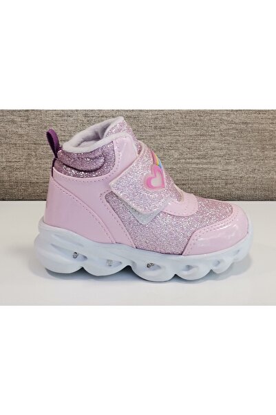 Cool Linda Pembe Işıklı Çocuk Bot