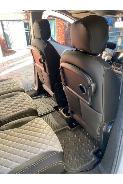 AKINCI Peugeot Partner 2011 2017 Arası Uyumlu Arka Sırt Arka Oturma 3 Parça Model