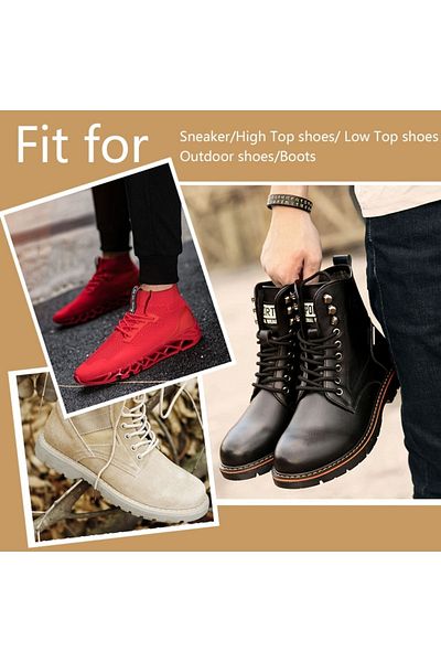 Foottab 200 cm Brown Round Boots - Corded and Durable Sturdy Laces, Shoelaces