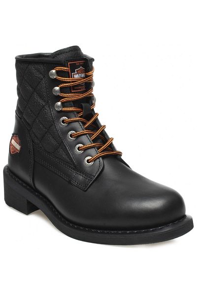 Harley Davidson 025μ 100699   Νέες ανδρικές μπότες Worker Mid Black
