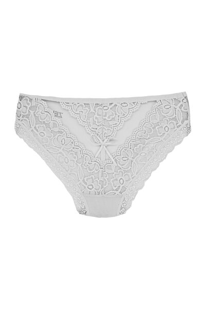Zena Біла тюлева спідниця з мереживною стрічкою та бантиком, жіночі трусики