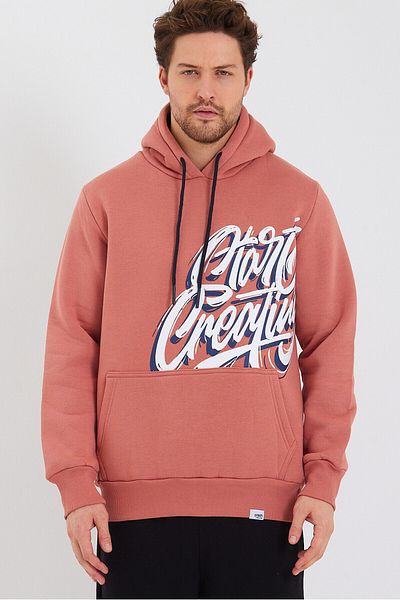 AMAZING CRASH Unisex φούτερ με κουκούλα καγκουρό με τσέπη