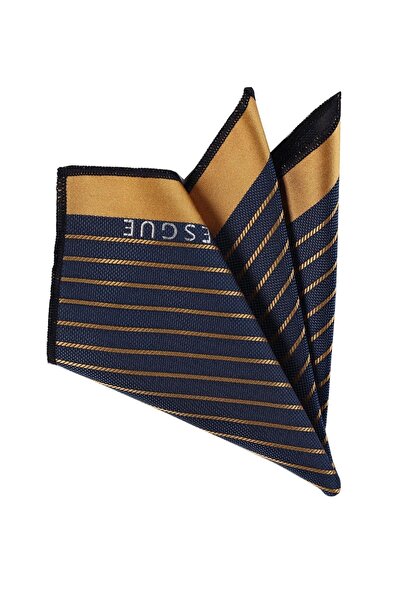 Esgue Batista cu model galben și bleumarin