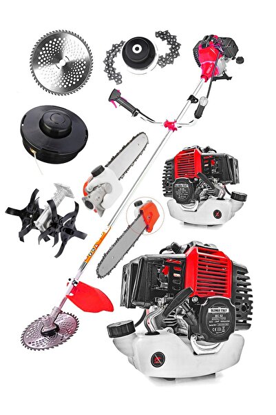 SCHUTZENGER 15 Hp Çim Biçme Ful Set Yan Tipi Tırpan Ot Biçme Çapa Aparatı Zin...