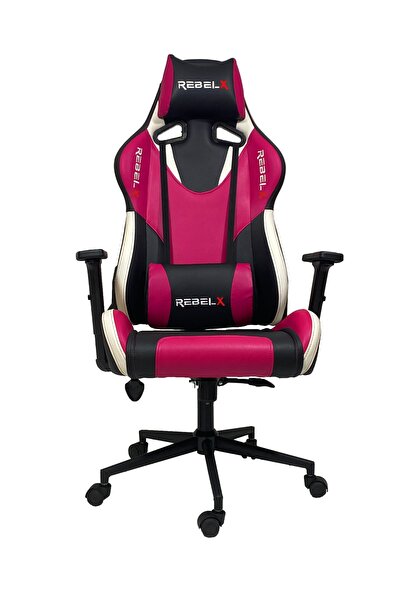 Rebelx Oyuncu Koltuğu Legend Pembe Renk Profesyonel Oyuncu Koltuğu