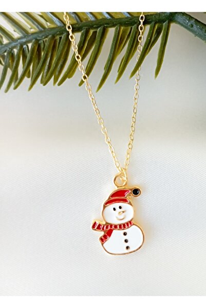 MagicStone New Year Snowman Kolye