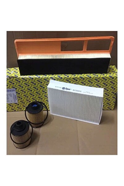 Genel Markalar Fıltre Bakım Setı ( Yag -mazot- Hava - Polen ) 1.3 Mtj Doblo - Albea Euro 4