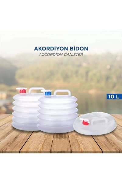 Titiz Katlanır Akordiyon Bidon. 10 Lt.