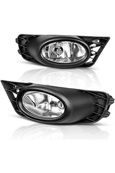 Genel Markalar Honda Civic Sis Farı Lambası Sağ+sol Takım Çerçeveli 2010--201...