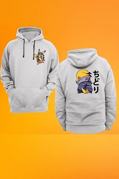 remonz Φούτερ με κουκούλα με στάμπα Ninja Pikachu