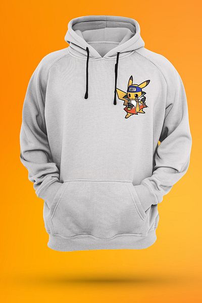 remonz Φούτερ με κουκούλα με στάμπα Ninja Pikachu