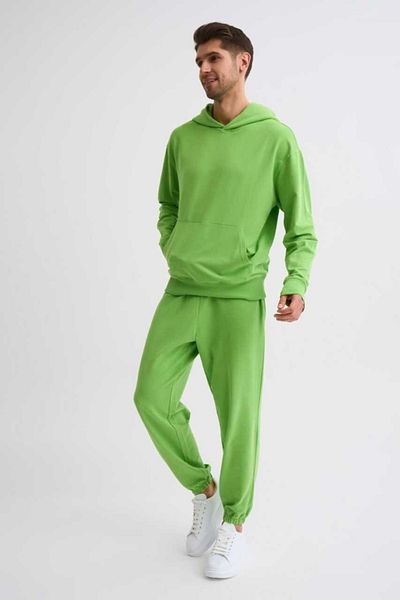 THERECOLOR Ανδρικά Φούτερ Organic Pocket - Πράσινο
