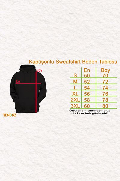 remonz Friends Monicanın Door Printed 3 Ipl. Ανυψωμένο, Χοντρό Fleece Εσωτερικά (600 GR.) Φούτερ