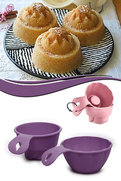 Vi Caro Pilaf Sweet Halva Presentation Mold 2-Piece