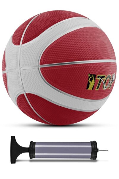 Telvesse Basketball Ball T-500 Pump Gift Rubber Durable Match Ball Number 7 R...
