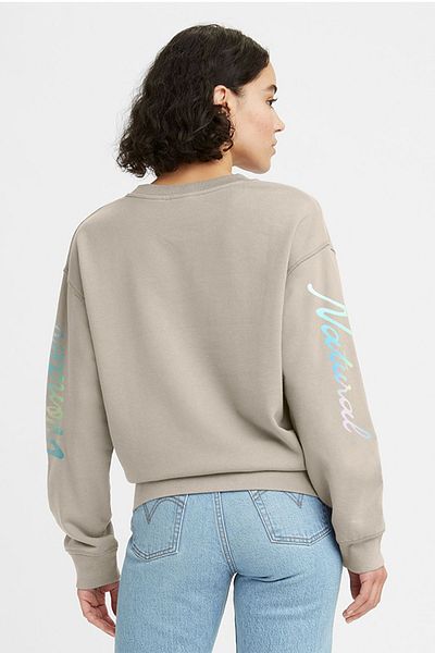 Levi's Γυναικείο πολύχρωμο φούτερ Relax Fit - 18686-0102