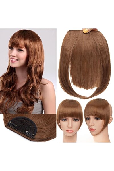 CESLİFE Takma Kahkül Karamel Kahve