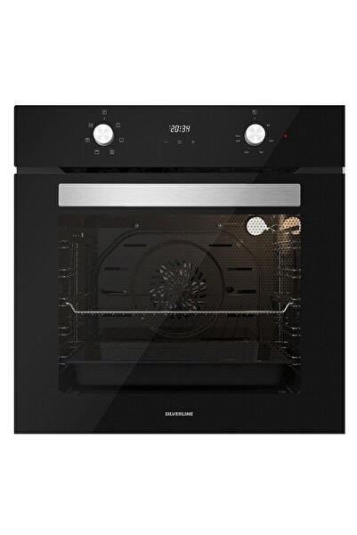 Silverline Siyah Cam Ankastre Set 3481 -vc8210b01 Vitroseramik - Bo6502b02