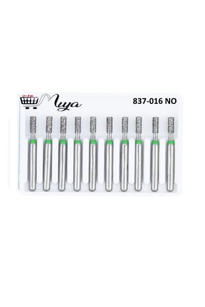 Miya-etic Elmas Fissür Frez - Freze - Aeratör Için Uygun -10 Adet - Yeşil Kuşak