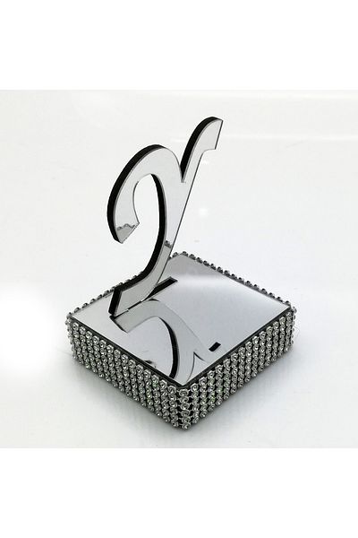 Lora Davet Δίσκος αρραβώνων Letter Ring Riser Y 1 Τεμάχιο Ασημί 53610