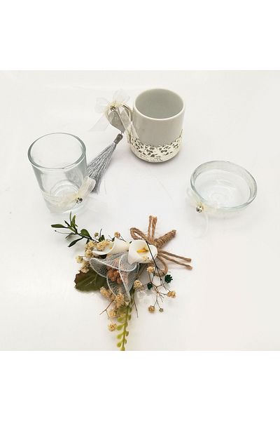 Lora Davet Αξεσουάρ δίσκου για κύπελλο γαμπρού (1 ΤΕΜ) Χρυσό 53785