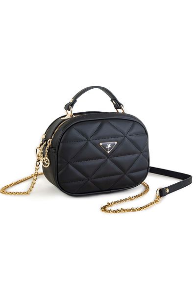 By Hakan Byhakan Nas Bag-947 Dona Geanta de umar Geanta Crossbody Neagra